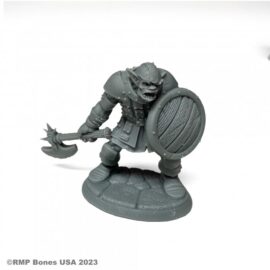 7101 : Kadarg - Hobgoblin Warrior. High quality plastic miniature suitable for wargaming and fantasy tabletop rpg games.