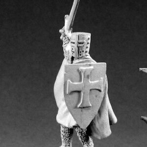 02119 : Templar Knight with Sword and Shield  *