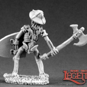 02128 : Skeleton with Axe and Shield