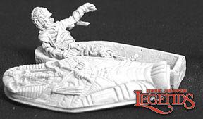 02185 : Mummy Rising from Sarcophagus