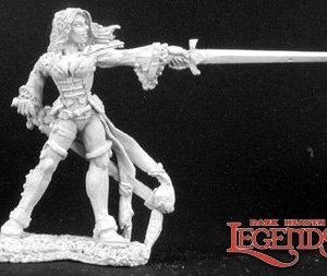 02981 ; Lonnia, Female Human Fighter  *