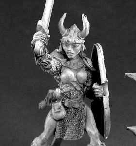 03384 : Ingrid, Female Viking Warrior   *