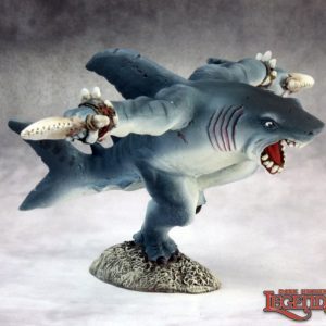 03630 : Rogal Manystripes, Tiger Karkarion, Resin Miniature