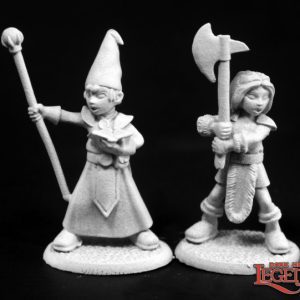 03760 : Townsfolk -Adventuring Kids 1. Fantasy Miniatures