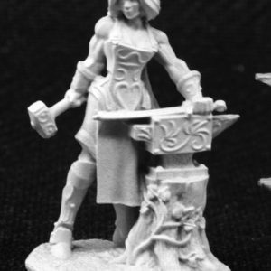 03803 : Laril Silverhand, Female Elf Blacksmith