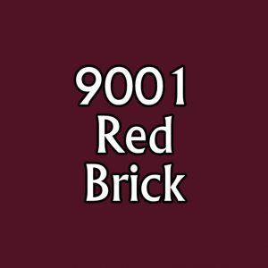 09001 : Red Brick. Acrylic Miniature Paint