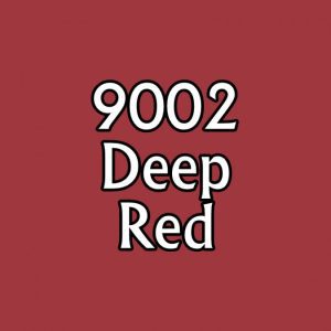 09002 : Deep Red. Acrylic Miniature Paint.