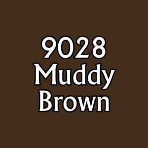 09028 : Muddy Brown. Acrylic Miniature Paint
