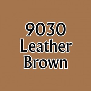 09030 : Leather Brown. Acrylic Miniature Paint