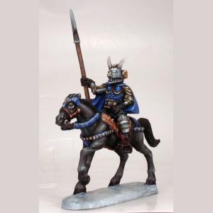 DSM1223 : Chaos Warrior with Spear on Horse Mount