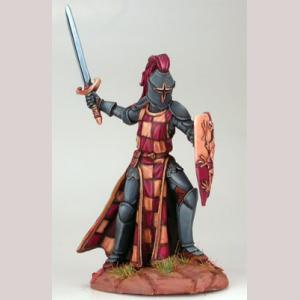 DSM1156 : Male Knight with Sword and Shield