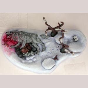 DSM5101 : Dire Wolf Diorama