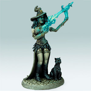 DSM7506 : 2009 Halloween Tribute Summoning Witch with Cat
