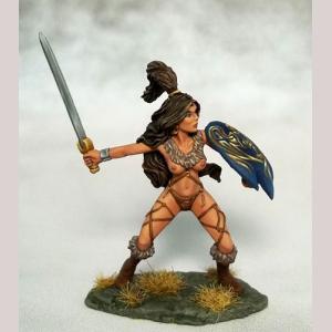 DSM1171 : Amazon Warrior with Sword and Shield