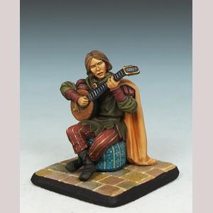 DSM5111 : Male Minstrel with Lute