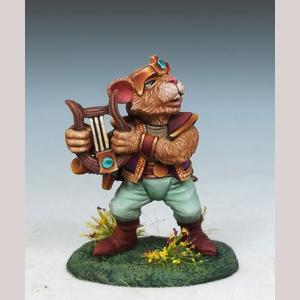 DSM8045 : Hamster Bard with Harp