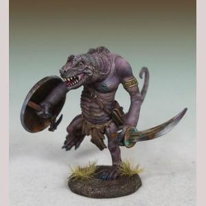DSM4631 : Dat - Lizardman with Sword and Shield