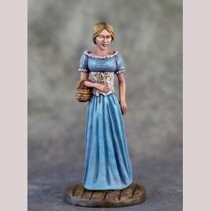 DSM7340 : Female Villager with Basket of Eggs