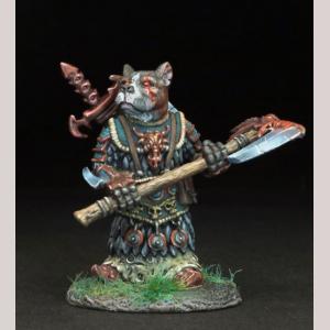 DSM8118 : PitBull Warrior with Battle Axe