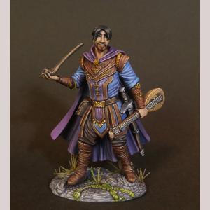 DSM7491 : Male Bard with Pipe and Lute