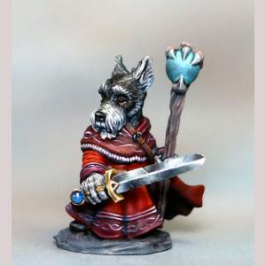DSM8162 : Gabby - Schnauzer Wizard with Staff