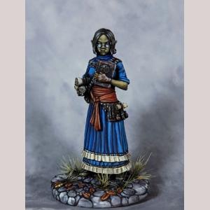 DSM6406 : Female Half Orc Scholar