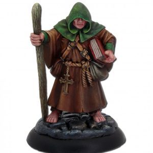 44007 : Brother Hammond, Male Human Monk RPG Miniature