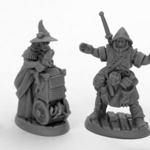 44035 : Dreadmere Townsfolk, Fishmongers (2) NPC Miniatures