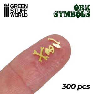 GSW : Etched Brass – Ork Runes & Symbols