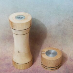 Miniature Painting Handle with Magnetised top and swappable caps. Hand Made.
