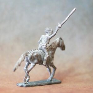 VM6 : Minifigs VFWH1 Skeleton Horse & Rider