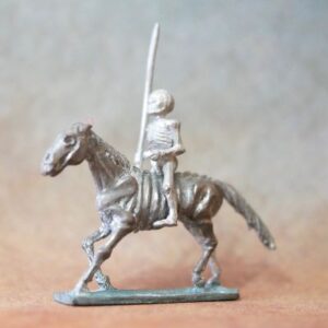 VM9 : Minifigs VFWH1 Skeleton Horse & Rider