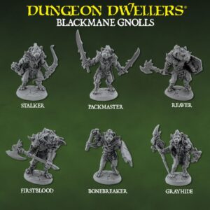 07202 : Blackmane Gnolls (6), Deluxe Boxed Set