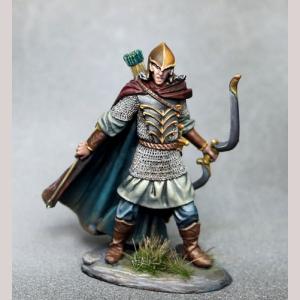 DSM7329 : Male Elven warrior with Bow #2