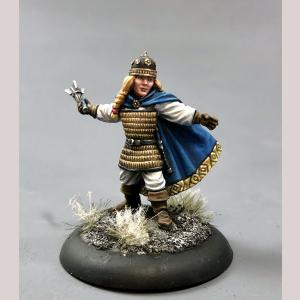 DSM7353 : Female Dwarven Cleric with Mace