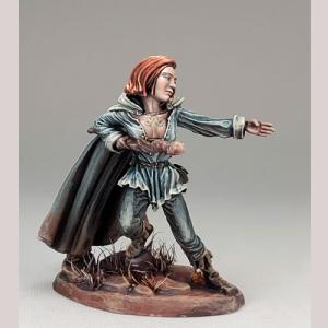 DSM7358 : Female Monk with Bo Staff