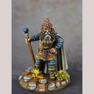 DSM7366 : Dwarf Mage with Staff