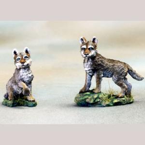 DSM7837 : Wolf Puppies x2