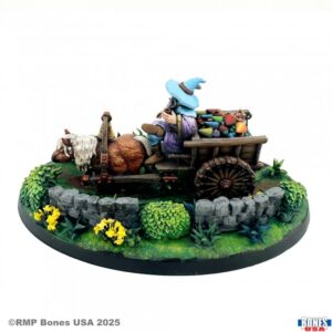 30255 : Asterius the Fire Peddlar, Wizard and Cart