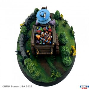 30255 : Asterius the Fire Peddlar, Wizard and Cart