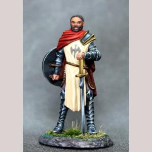 DSM7632 : Male Paladin with Bastard Sword and Shield