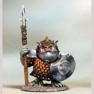 DSM1704 : Goblin with Scalemail Spear / Shield
