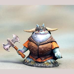 DSM1710 : Chonky Goblin with Battle Axe (Resin)