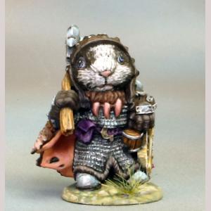 DSM8191 : Guinea Pig Warrior with Battle Axe