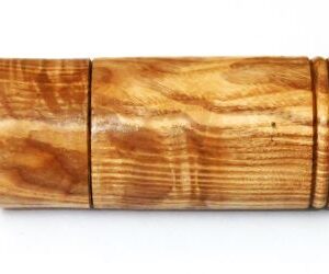 Small Hardwood Box with Resin Inlay.  118 x 50 mm